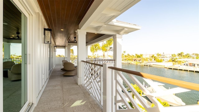 531 68th St, Holmes Beach, FL 34217 - balcony with a water view