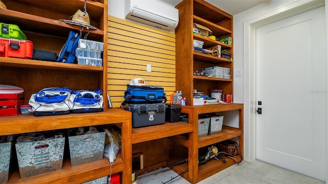 531 68th St, Holmes Beach, FL 34217 - storage area with an AC wall unit