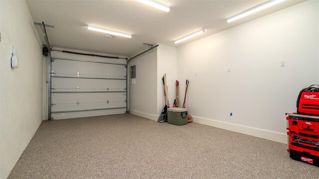 531 68th St, Holmes Beach, FL 34217 - garage featuring electric panel