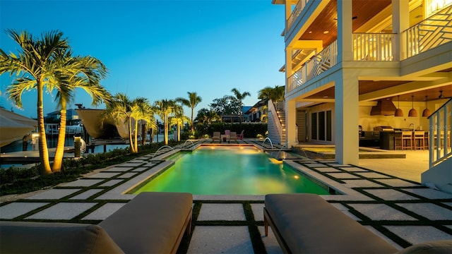 531 68th St, Holmes Beach, FL 34217 - outdoor pool with a patio
