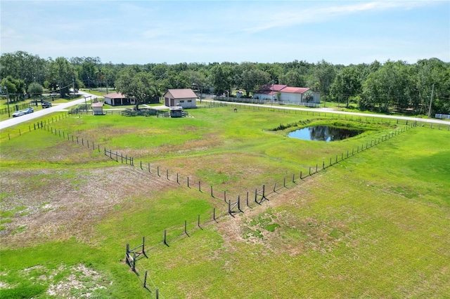 4404 Musket Dr, Lakeland, FL 33810 - aerial view of sparsely populated area with a large body of water