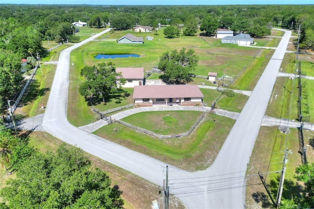 4404 Musket Dr, Lakeland, FL 33810 - bird's eye view of a heavily wooded area