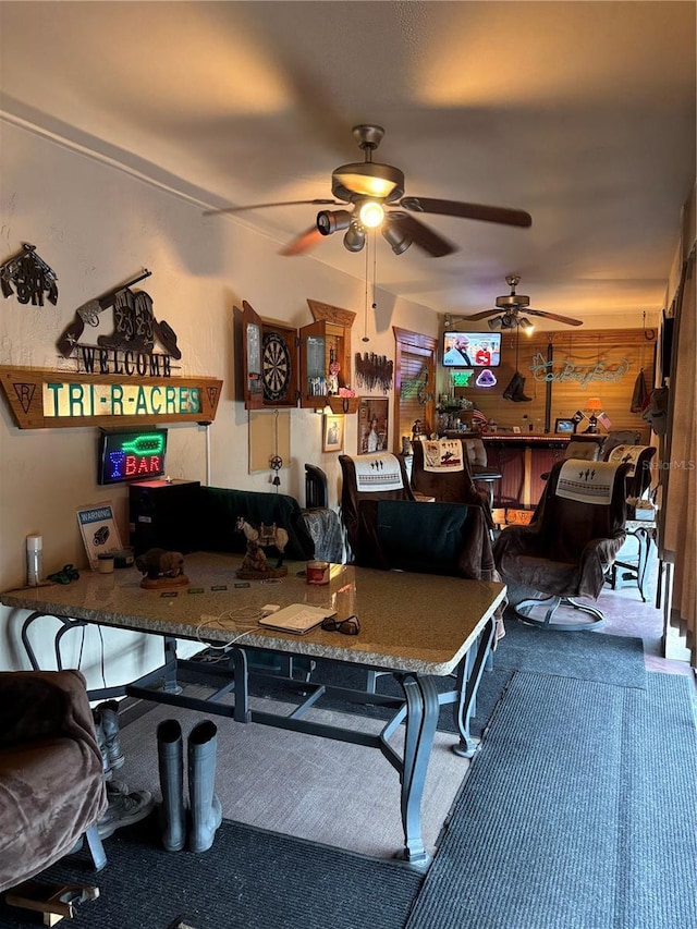 4404 Musket Dr, Lakeland, FL 33810 - playroom featuring ceiling fan