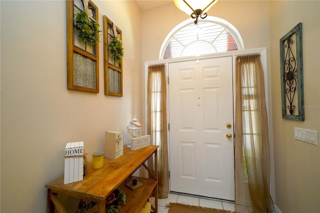 8760 Plantation Ridge Blvd, Lakeland, FL 33809 - foyer entrance featuring light tile patterned floors