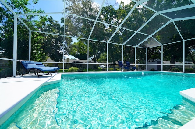 8760 Plantation Ridge Blvd, Lakeland, FL 33809 - swimming pool featuring a patio and a lanai