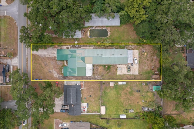 2219 New Jersey Rd, Lakeland, FL 33803 - aerial overview of property's location featuring property parcel outlined