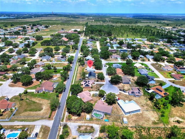 790 Chelsea Way, Lake Wales, FL 33853 - aerial overview of property's location featuring nearby suburban area