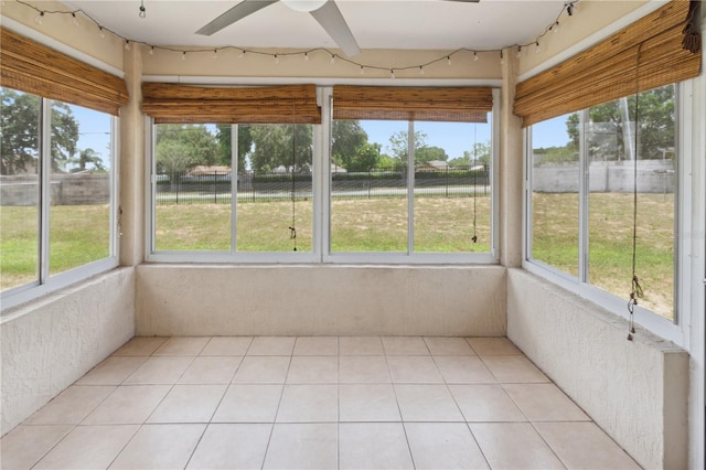 790 Chelsea Way, Lake Wales, FL 33853 - unfurnished sunroom featuring ceiling fan