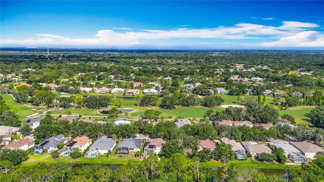 3620 Cordgrass Dr, Valrico, FL 33596 - aerial view of property's location featuring nearby suburban area, a golf club, and a nearby body of water