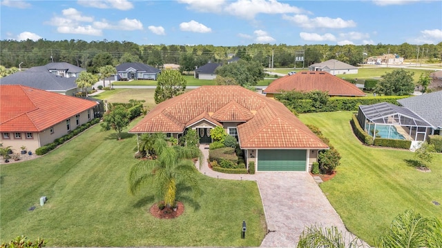 5033 Sugar Bay St, Sebring, FL 33872 - aerial perspective of suburban area