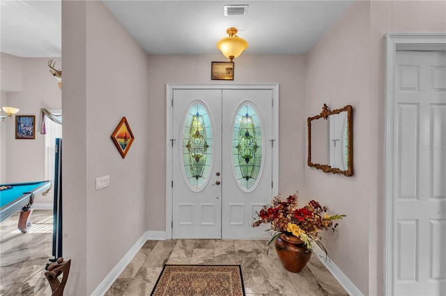 5033 Sugar Bay St, Sebring, FL 33872 - foyer featuring baseboards and billiards