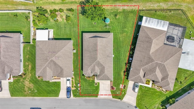 1215 Evergreen Park Cir, Lakeland, FL 33813 - aerial overview of property's location featuring property boundaries highlighted