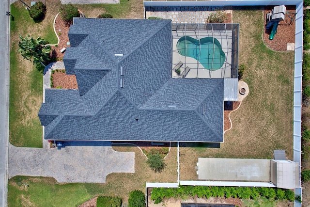 2032 Indian Sky Cir, Lakeland, FL 33813 - view of subject property with a pool