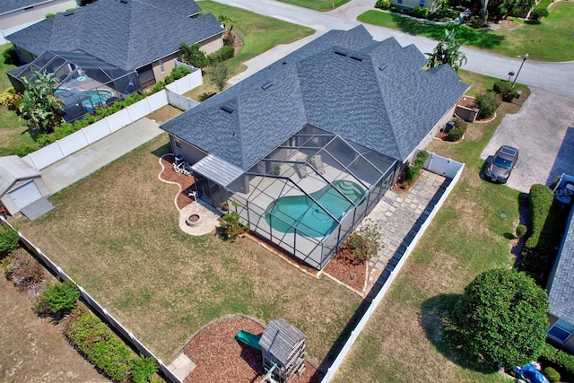 2032 Indian Sky Cir, Lakeland, FL 33813 - view from above of property