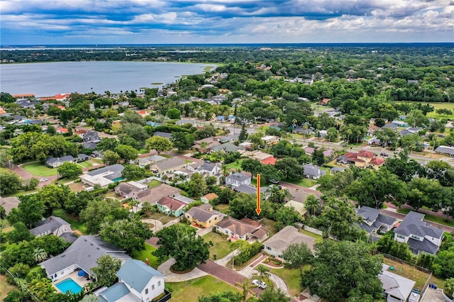 2710 Fairmount Ave, Lakeland, FL 33803 - aerial view of residential area featuring a large body of water