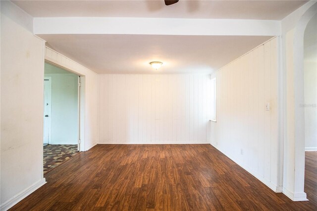 2710 Fairmount Ave, Lakeland, FL 33803 - unfurnished room with wood finished floors and baseboards