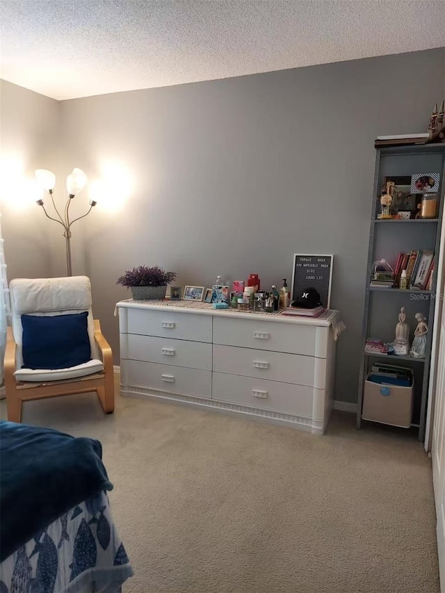455 Eagle Dr, Kissimmee, FL 34759 - bedroom with light carpet and a textured ceiling