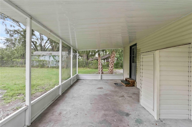 633 Glenda St, Lakeland, FL 33805 - view of unfurnished sunroom