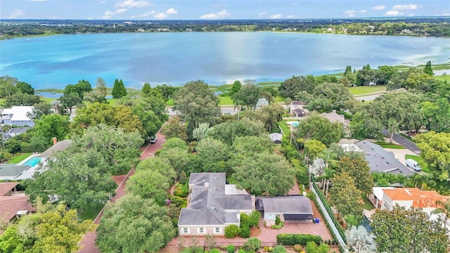 323 E Belvedere St, Lakeland, FL 33803 - aerial view of residential area featuring a nearby body of water