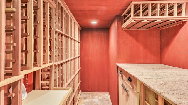 323 E Belvedere St, Lakeland, FL 33803 - wine area with recessed lighting