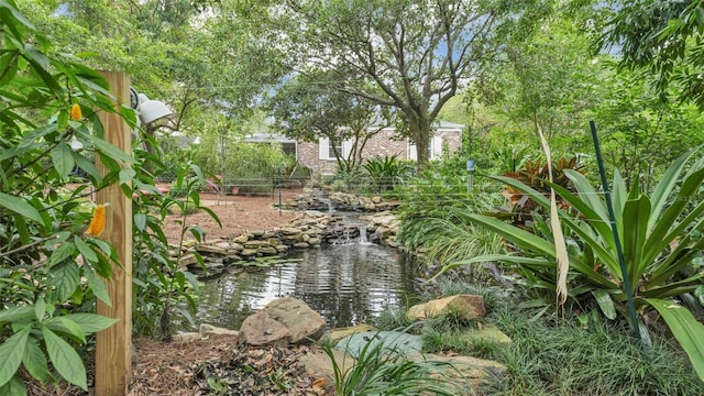 323 E Belvedere St, Lakeland, FL 33803 - water view with a small pond