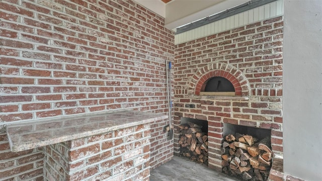 323 E Belvedere St, Lakeland, FL 33803 - doorway to property featuring brick siding