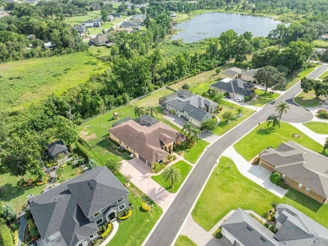 6357 Ashley Dr, Lakeland, FL 33813 - aerial view of residential area with a nearby body of water
