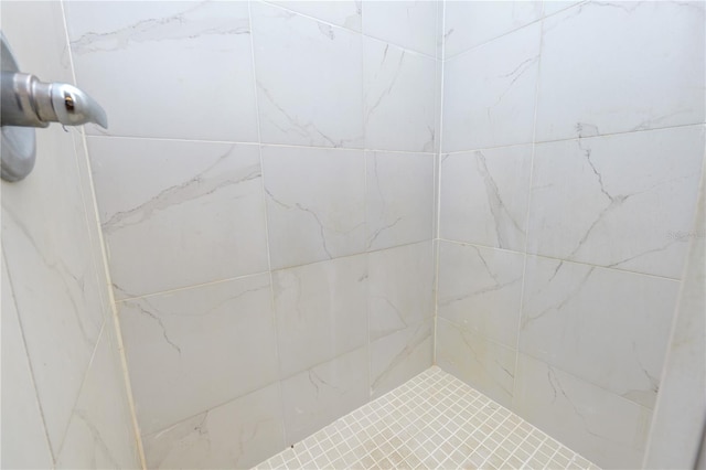 5425 Lewellyn Rd, Lakeland, FL 33810 - bathroom featuring a tile shower