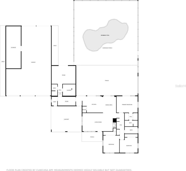 5425 Lewellyn Rd, Lakeland, FL 33810 - floor plan / room layout