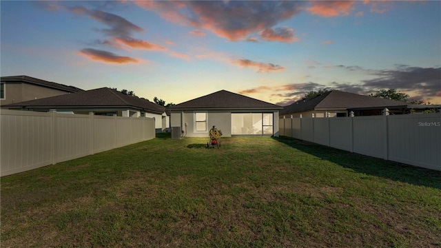 2293 Caspian Dr, Lakeland, FL 33805 - view of back of house at dusk