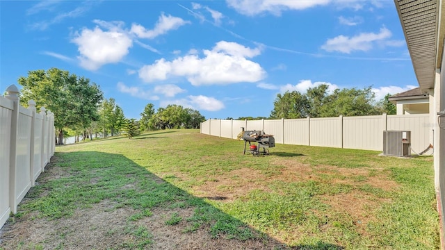 2293 Caspian Dr, Lakeland, FL 33805 - view of yard with central AC