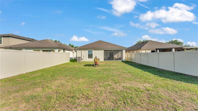 2293 Caspian Dr, Lakeland, FL 33805 - back of property featuring a sunroom