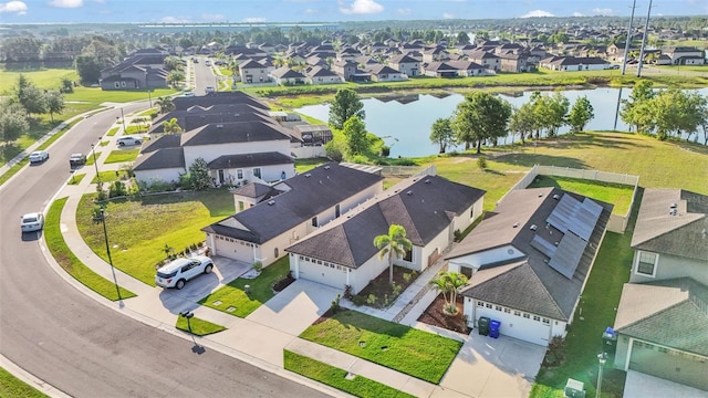 2293 Caspian Dr, Lakeland, FL 33805 - aerial view of residential area with a nearby body of water