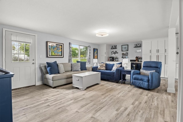 3810 Harrelson Rd, Lakeland, FL 33810 - living area with light wood finished floors and baseboards