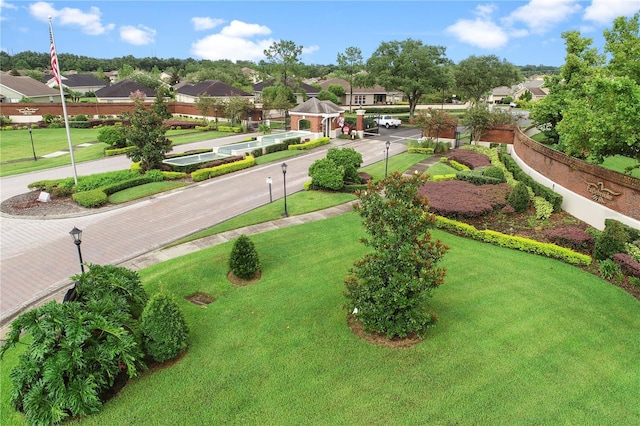 6527 Eagle Ridge Way, Lakeland, FL 33813 - view of community featuring a gazebo, a residential view, and a yard