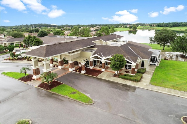 6527 Eagle Ridge Way, Lakeland, FL 33813 - aerial view of property and surrounding area featuring a nearby body of water