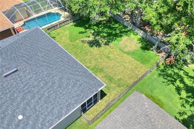 1233 Emerald Hill Way, Valrico, FL 33594 - drone / aerial view of a pool area
