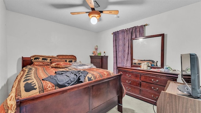 7311 Briarbay Loop, Lakeland, FL 33810 - carpeted bedroom featuring a ceiling fan