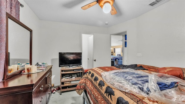7311 Briarbay Loop, Lakeland, FL 33810 - bedroom with carpet flooring and ceiling fan