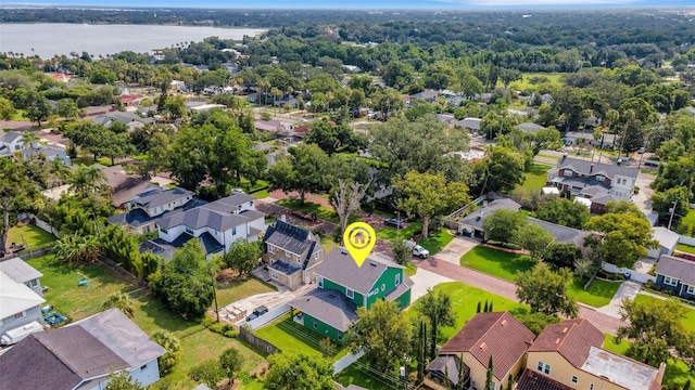 2731 Coventry Ave, Lakeland, FL 33803 - aerial perspective of suburban area with a nearby body of water