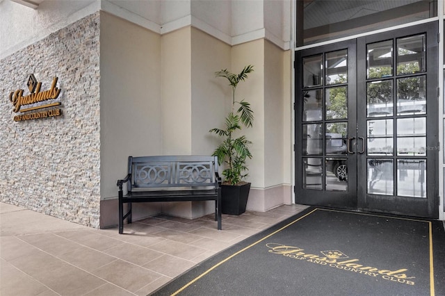 2425 Laurel Glen Dr, Lakeland, FL 33803 - entrance to property featuring french doors and uncovered parking