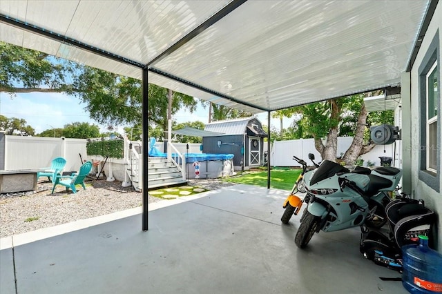 1648 Skinner St, Lakeland, FL 33801 - fenced backyard with a patio