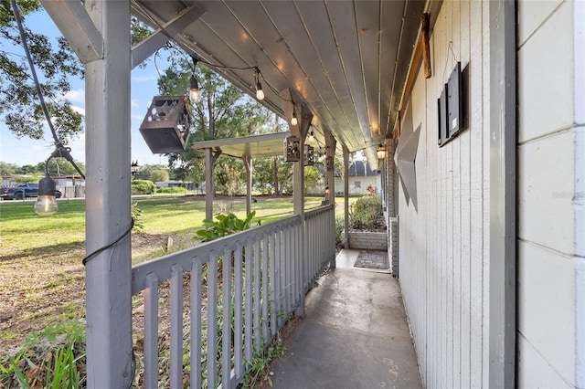 2920 Audie Combee Rd, Lakeland, FL 33801 - porch with a yard