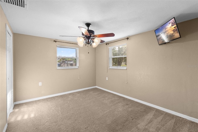 2920 Audie Combee Rd, Lakeland, FL 33801 - carpeted spare room featuring ceiling fan and baseboards