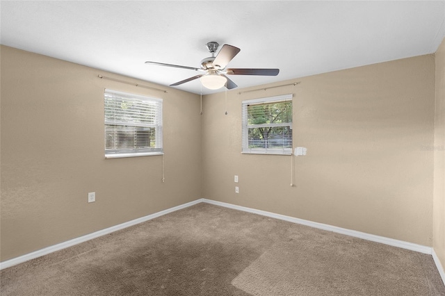 2920 Audie Combee Rd, Lakeland, FL 33801 - carpeted empty room featuring ceiling fan and baseboards