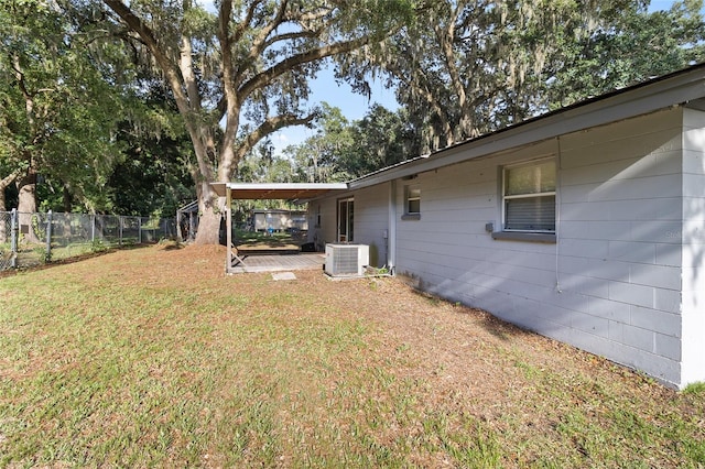 2920 Audie Combee Rd, Lakeland, FL 33801 - view of yard with central AC