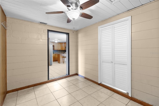 2920 Audie Combee Rd, Lakeland, FL 33801 - spare room featuring ceiling fan and baseboards