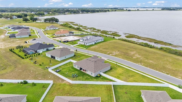 1146 Enclave Ct, Auburndale, FL 33823 - aerial view of residential area with a large body of water