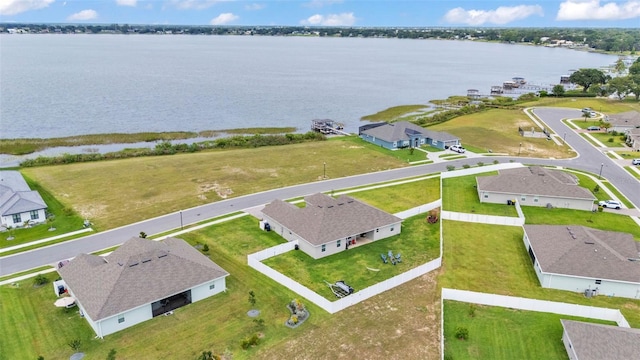 1146 Enclave Ct, Auburndale, FL 33823 - aerial perspective of suburban area featuring a nearby body of water