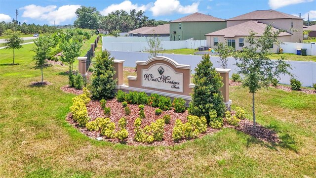 2546 Red Egret Dr, Bartow, FL 33830 - view of community / neighborhood sign
